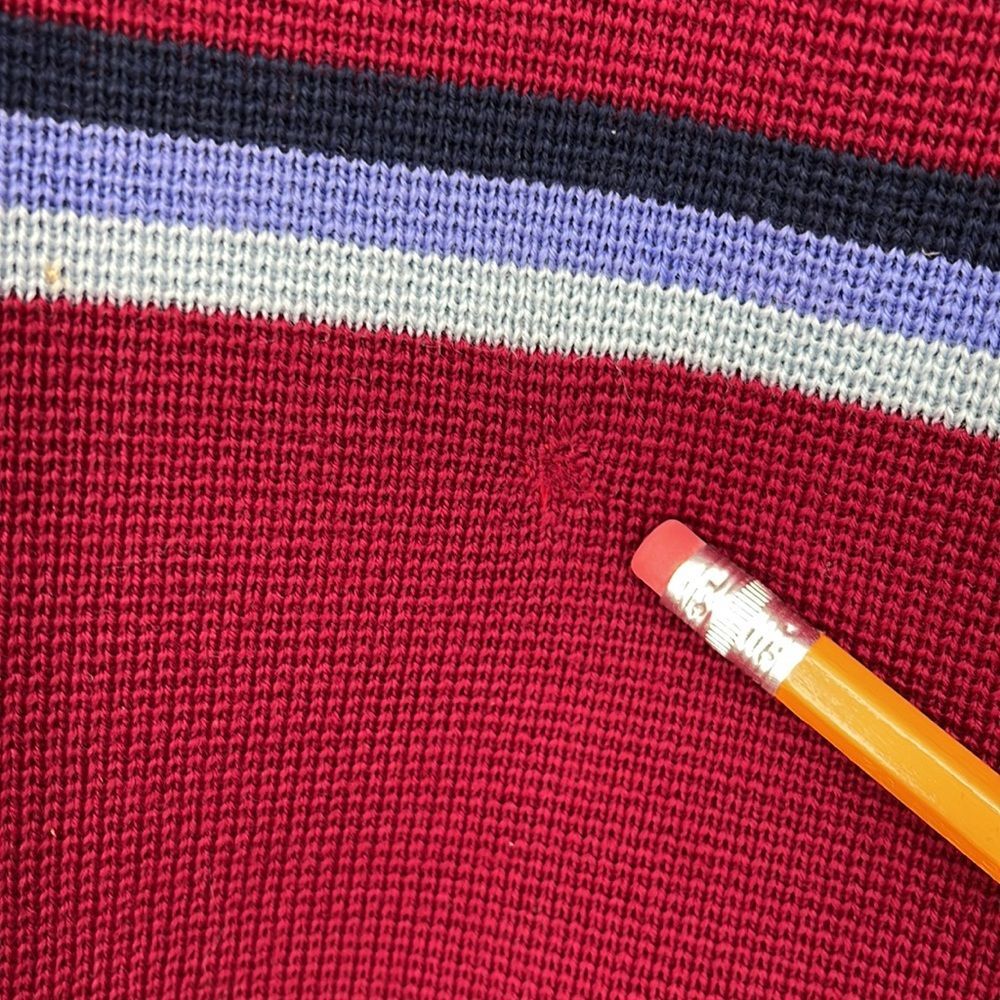 Sportif USA made in British Hong Kong 100%‎ Wool Men's Large Sweater - Picture 5 of 6